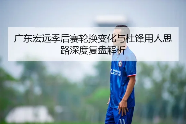 广东宏远季后赛轮换变化与杜锋用人思路深度复盘解析